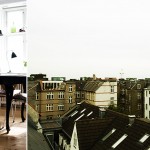 On the top of roof is a balcony, with this amazing view. Sine sometimes takes her coffee up here