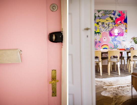 Anyone with a pink front door is a friend of mine