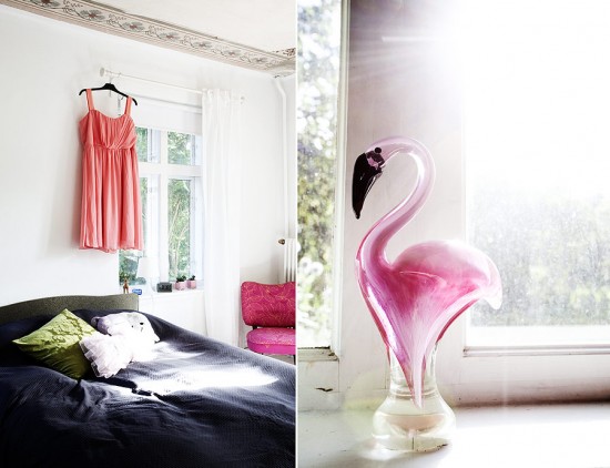Bedroom in the morning